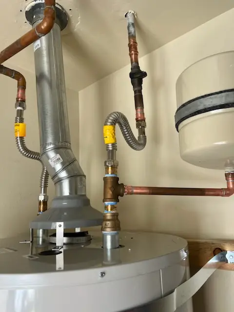 Water heater installation and plumbing repair in Butner